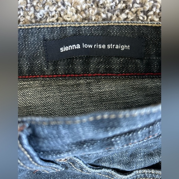 Paper Denim & Cloth sienna low rise straight medium wash jeans 28/6 - Picture 3 of 8